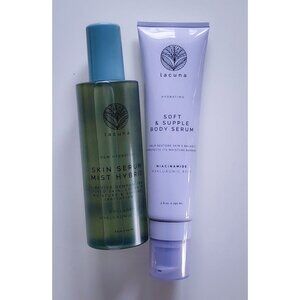 Lacuna Hydration Duo Skin Serum Mist Hybrid + Soft & Supple Body Serum